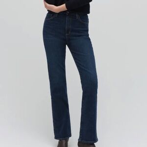 Favorite Daughter Valentina Shortie Super High Rise Mini Bootcut